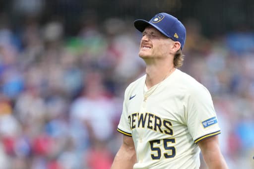 Shelby Miller’s early exit leaves NL Central-leading Brewers dealing with bullpen issues