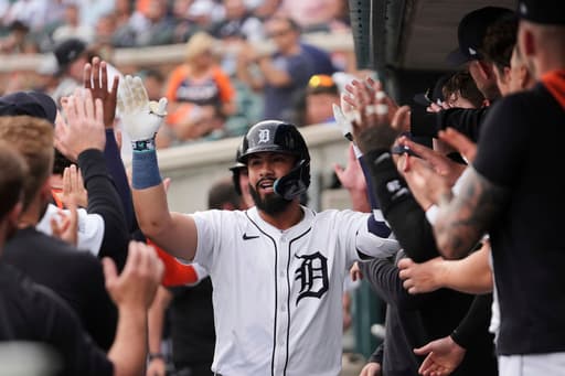 Gleyber Torres homers and drives in 3 runs as Tigers rout Red Sox 14-2