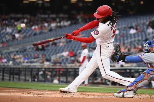 CJ Abrams and Jacob Young homer as Nationals return to .500 with 8-4 defeat of Mets