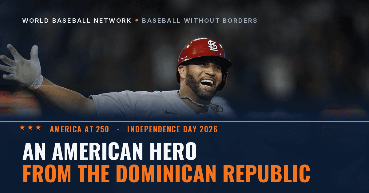 An American hero from the Dominican Republic. A Cubs Killer. Happy Independence Day. Play ball.