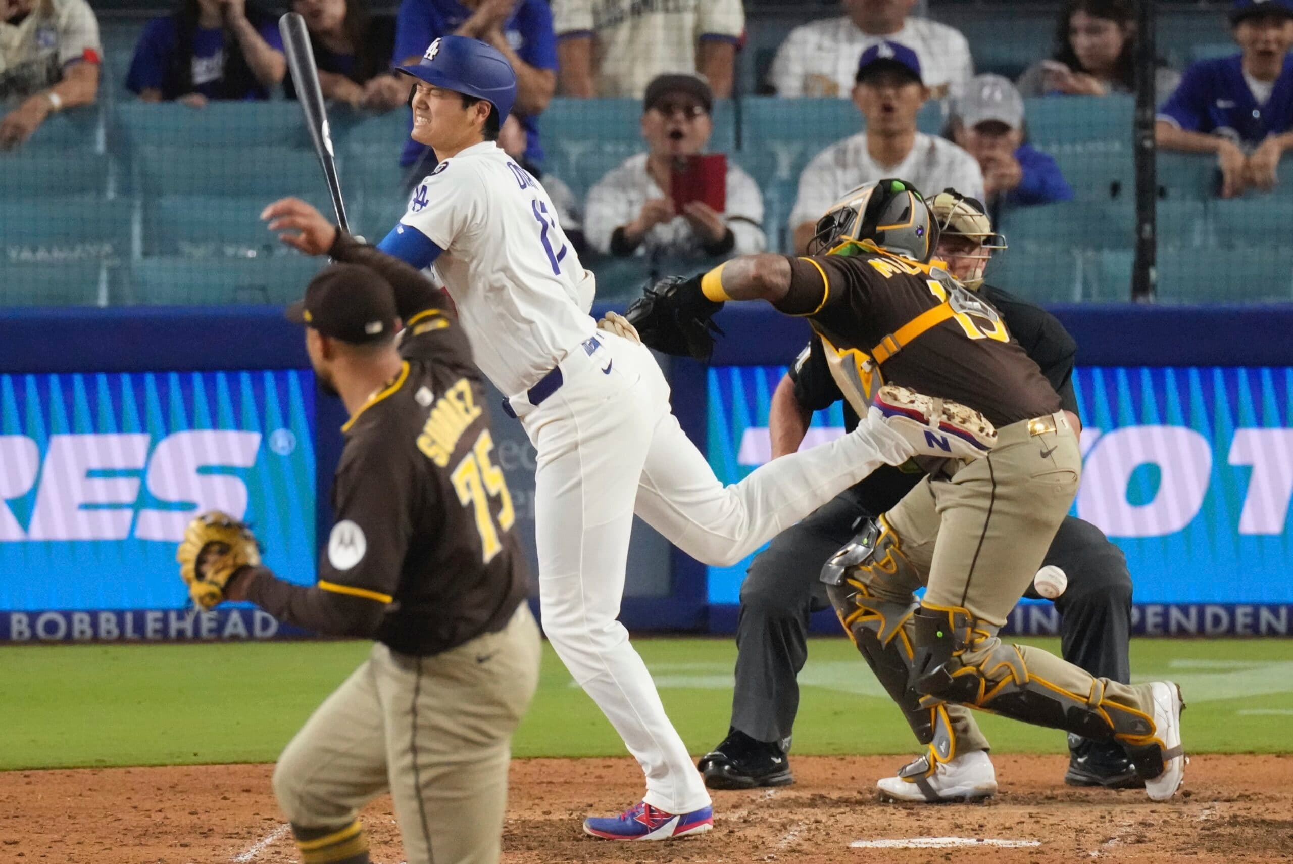 Padres closer Suarez suspended 3 games, fined for hitting Ohtani with pitch; managers banned 1 game
