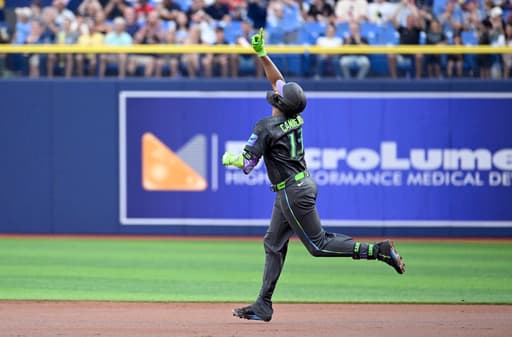 Caminero and Aranda each homer to lead Rays past Diamondbacks 4-2