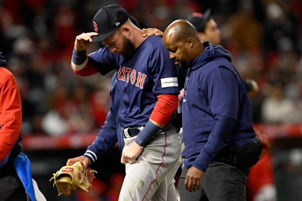 Oft-injured Boston Red Sox SS Trevor Story goes on the 10-day injured list with dislocated shoulder