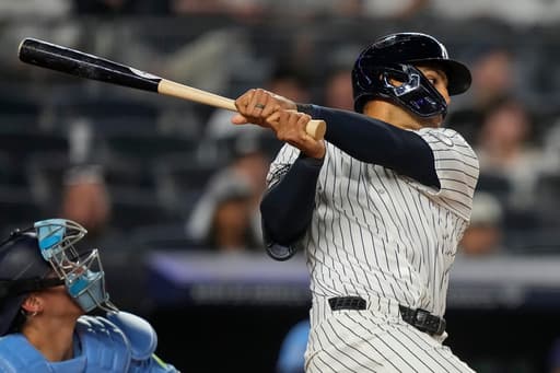 Yankees center fielder Trent Grisham has no structural damage to his left knee, tests show