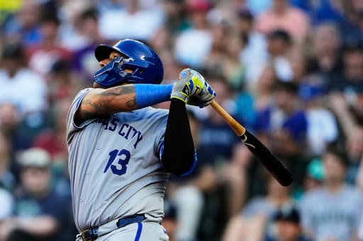 Perez’s 2-run double keys Royals over Mariners 6-3 for 2nd win in 10 games
