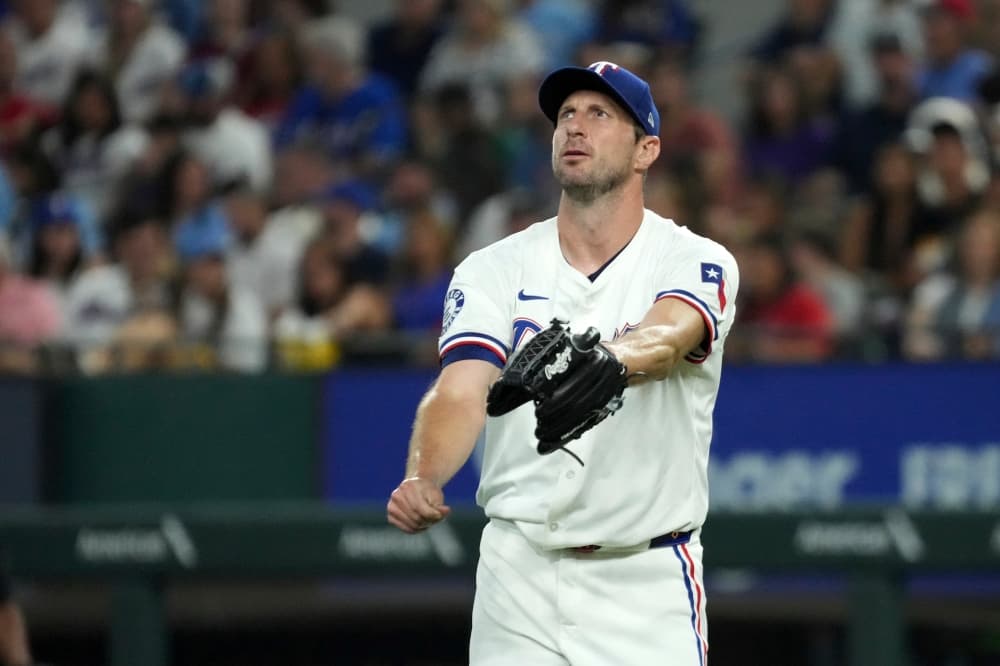 Rangers put Max Scherzer put on 15-day IL with right shoulder fatigue
