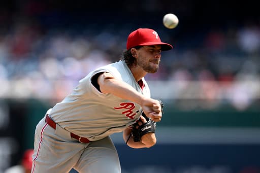 Phillies’ Nola allows six runs in 2 1/3 innings in his return, Bohm homers in his first game back