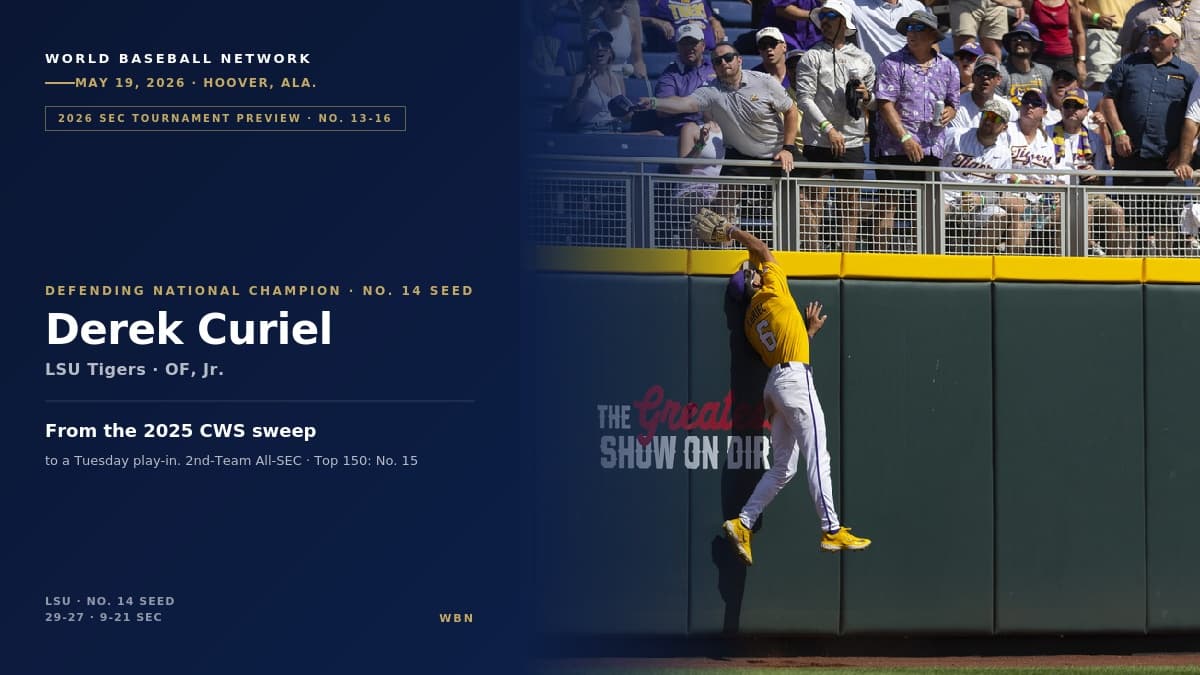2026 SEC Tournament Preview, No. 13-16: Defending National Champ LSU Lurks at No. 14; South Carolina Plays Under an Interim