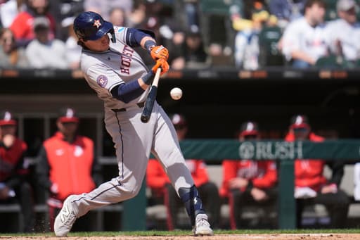 Meyers homers twice and drives in a career-high 7 as the Astros beat the White Sox 8-3