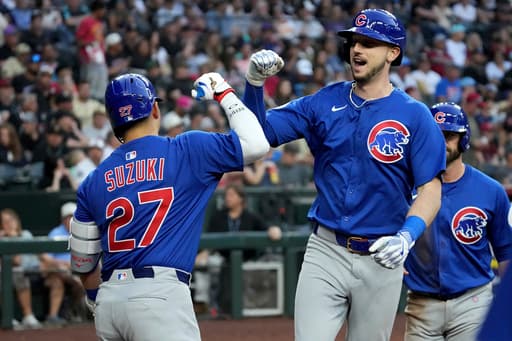 Kyle Tucker homers as the Cubs hold off the Diamondbacks for a 4-3 win