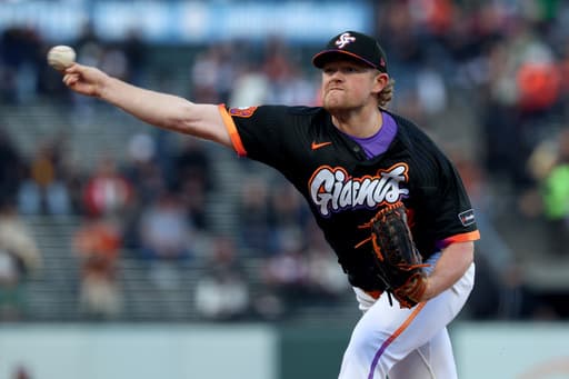 Giants ace Logan Webb goes on 15-day IL with right knee bursitis