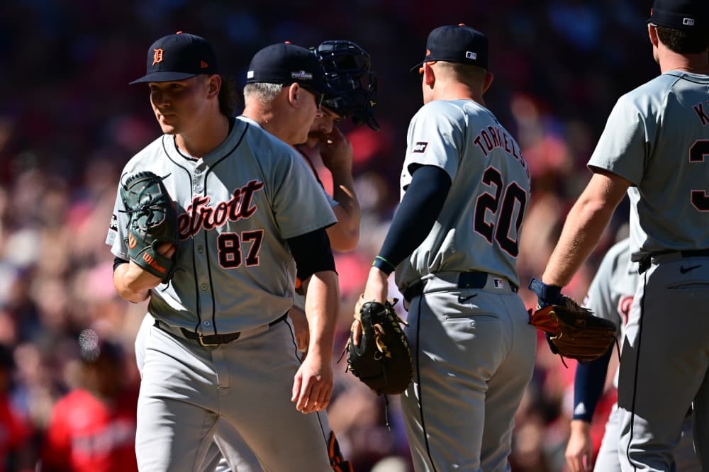Horrible start dooms Tigers in 7-0 loss to Guardians in Game 1 of ALDS