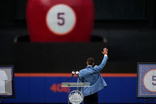 Mets induct David Wright into team Hall of Fame, retire No. 5