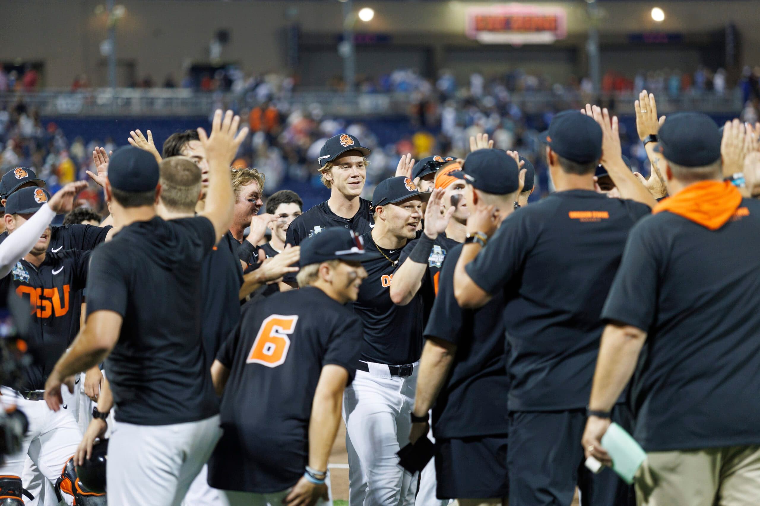 CWS: Oregon State Survives Cavalcade of Errors In Ninth, Tops Louisville 4-3