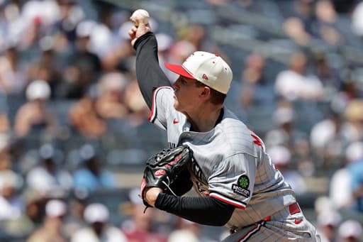 Twins RHP Zebby Matthews leaves game against Yankees with right foot injury
