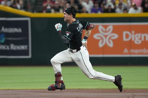 Corbin Carroll has 2 run-scoring triples, Diamondbacks blow out hapless Rockies 9-1
