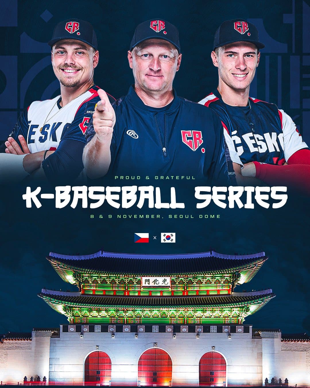 Czechia and Korea to Meet in Pre-WBC Friendly Series in November