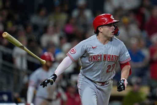 Sal Stewart’s 11th-inning homer sends Reds past Padres 5-3, ending Cincy’s 5-game skid