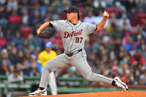 Tarik Skubal fans 10, Tigers end 9-game road skid with 4-1 win over Red Sox