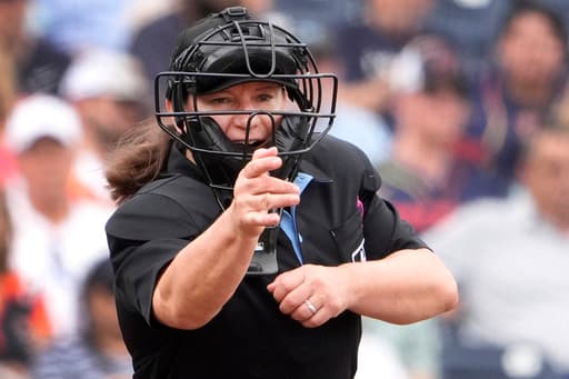 MLB is calling up its first female umpire, promoting Jen Pawol for Saturday’s Marlins-Braves game