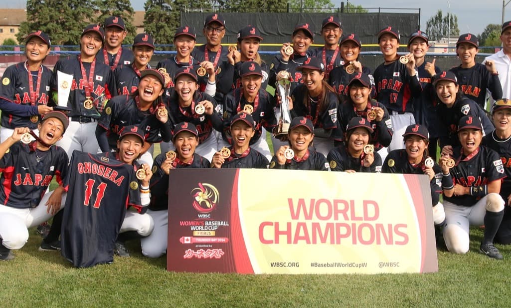 Japan Beats USA in Women’s Baseball World Cup Final, Win Seventh Straight Gold Medal