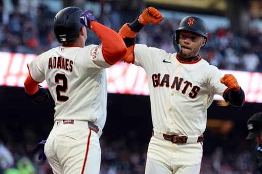 Grant McCray’s 2-run homer backs Tyler Mahle and leads the Giants to a 3-0 win over the Brewers