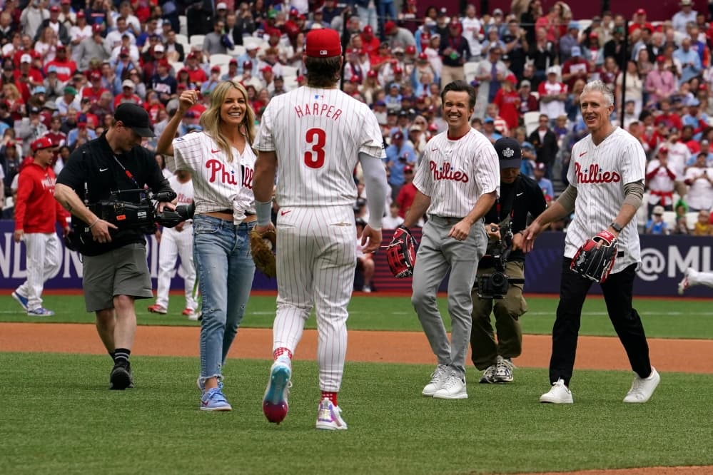 ‘Wrexham’ owner, Phillies fanatic McElhenney enjoys ties to baseball’s top team this season