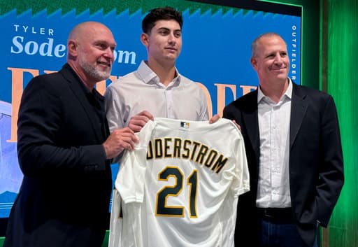 Details of Tyler Soderstrom’s $86 million, 7-year contract with the Athletics