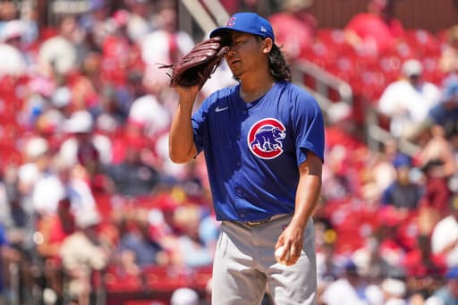 Cubs’ Shota Imanaga pitches 5 scoreless innings vs. Cardinals in return from left hamstring strain