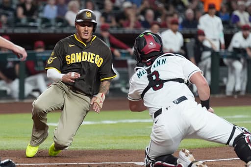 Manny Machado has four RBIs, Padres beat D-backs 9-4 to gain ground in NL wild card race