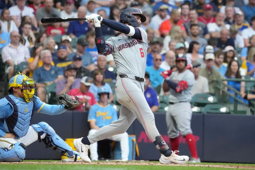 Mets acquire outfielder Jesse Winker from Nationals for Double-A pitcher Tyler Stuart