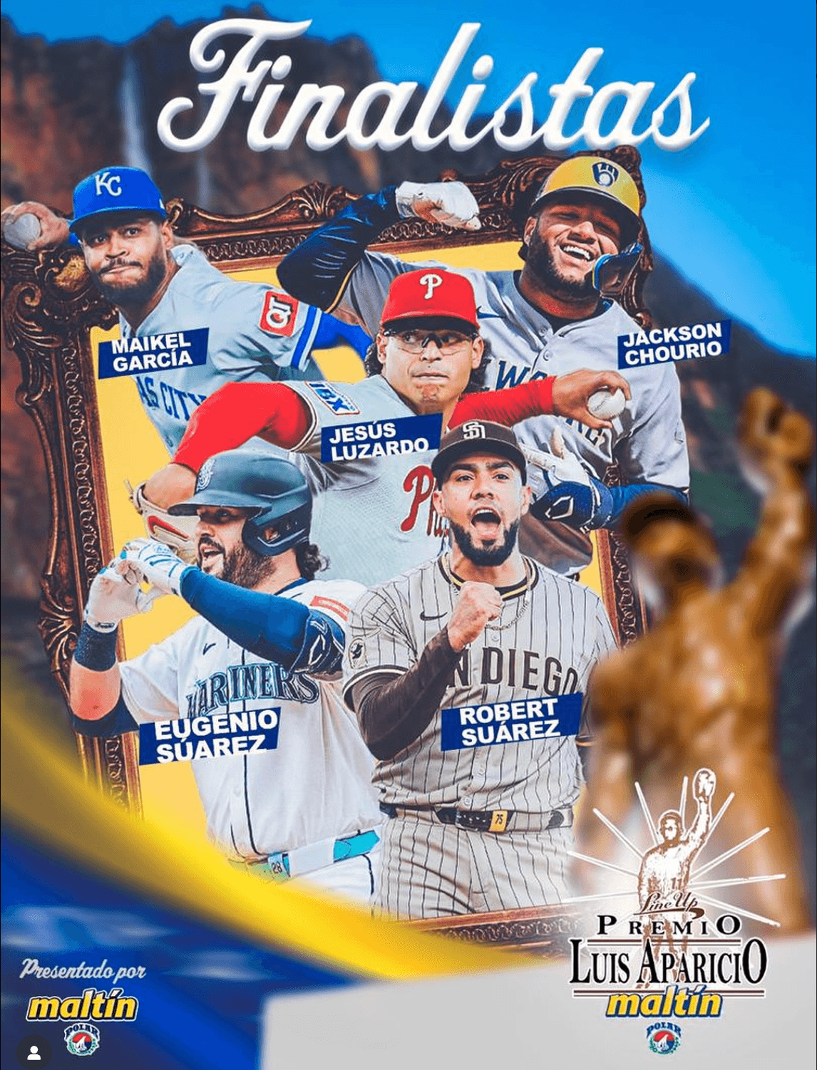 Finalists Announced for 2025 Luis Aparicio Award