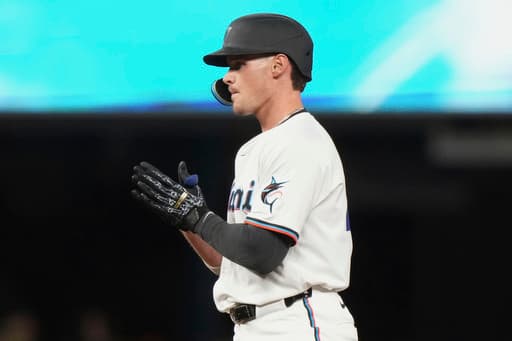 Marlins outfielder Griffin Conine to 60-day injured list with dislocated left shoulder