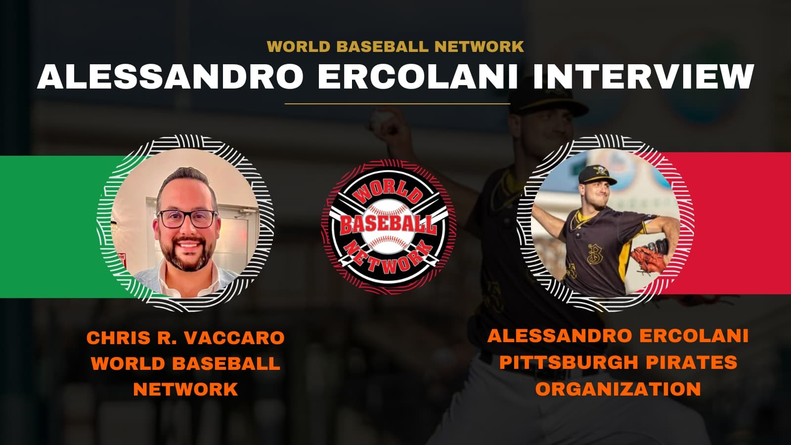 Pirates Prospect, San Marino Native Alessandro Ercolani Discusses Journey, Goals to Make the Big Leagues