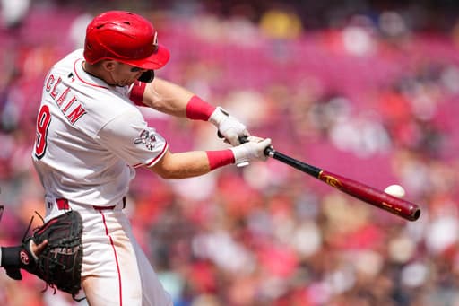 McLain’s homer sends Reds past Diamondbacks 4-2 for 3-game sweep