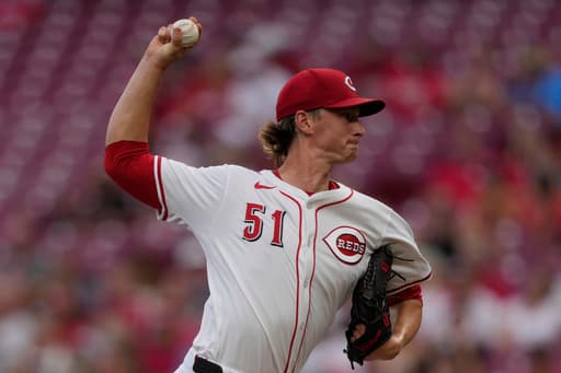 Singer works 6 shutout innings, Steer drives in 3 runs as the Reds end Phillies’ 4-game win streak