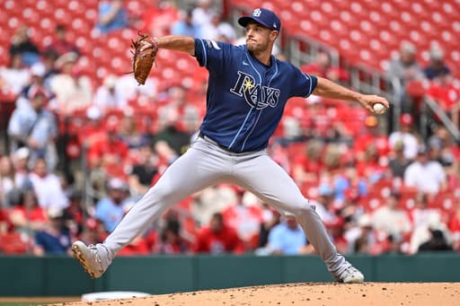 Yandy Díaz has career-high 5 hits, drives in 4 runs as Rays beat Cardinals 11-7 behind Steven Matz
