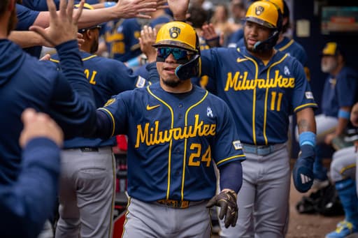 Contreras rips 3-run homer in 8-run inning as Gasser ends drought in Brewers’ 9-4 win over Braves