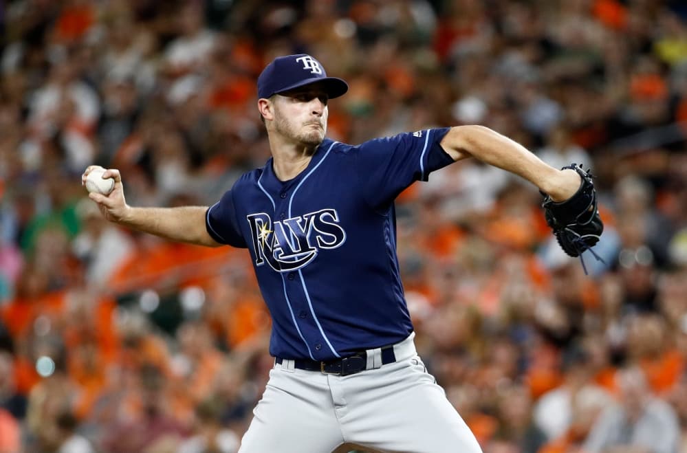 Right-hander Jake Odorizzi signs minor league deal to rejoin Tampa Bay Rays
