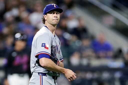 Rangers scratch 2-time Cy Young Award winner Jacob deGrom from start against Phillies with sore neck
