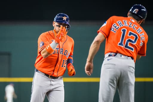 Astros ride early homers and Arrighetti’s latest gem to a 5-1 win over the Rangers