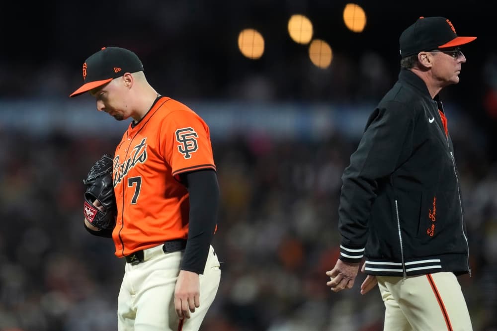Giants place pitcher Blake Snell on 15-day injured list with left adductor strain