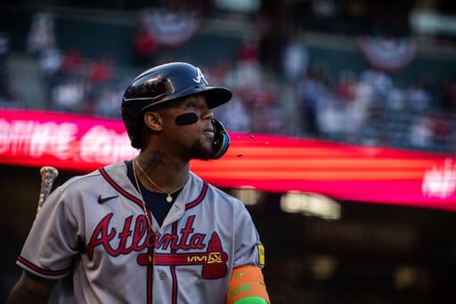 Braves’ Ronald Acuña Jr. hit by pitches twice vs. Nationals and leaves game