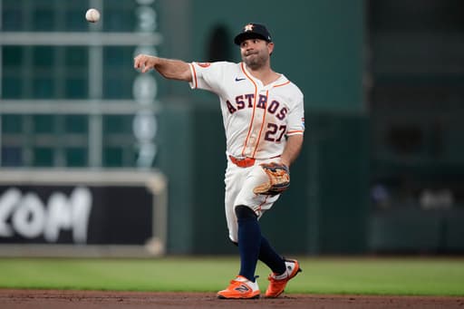 Astros hit again by injuries as Jose Altuve heads to the IL with a grade 2 oblique strain