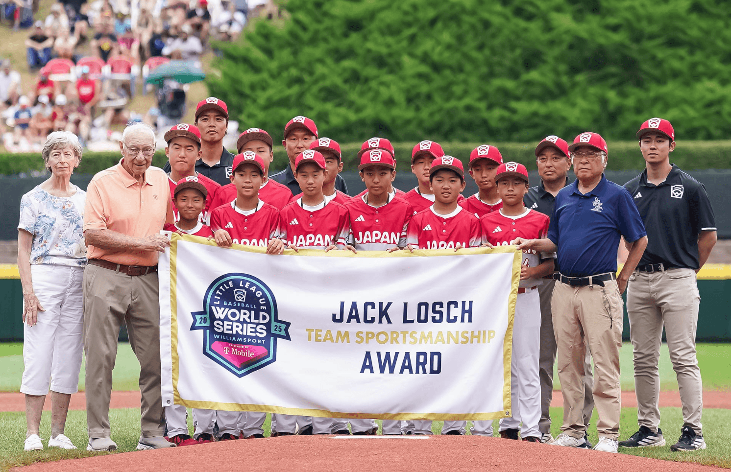 Joto Little League Named Recipient of 2025 Jack Losch Little League Baseball World Series Team Sportsmanship Award
