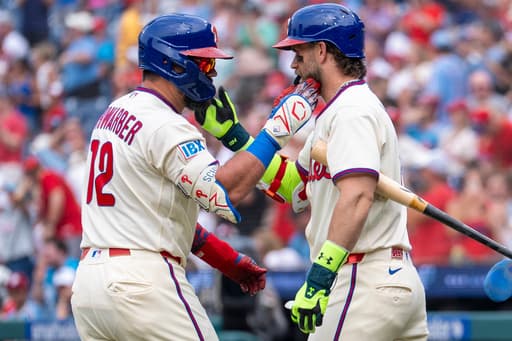 Schwarber, Turner and Luzardo lead the Phillies to a 6-1 victory over the Mets