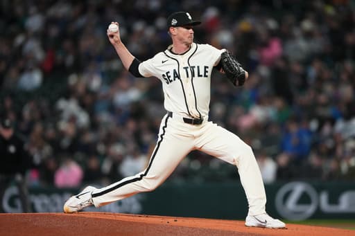 Hancock tosses 6 no-hit innings, Donovan homers as Mariners beat Guardians 8-0