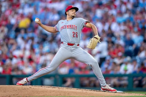 Chase Burns hit by Bryce Harper comebacker, strikes out 9 and flashes All-Star form for Reds