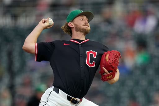 Guardians’ right-hander Tanner Bibee scratched from opening day start due to stomach flu