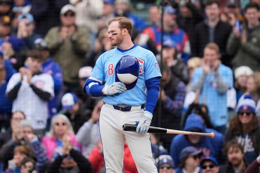 Ian Happ plays in 1,000th major league game — all with the Chicago Cubs